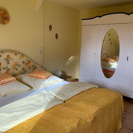 Vierseitenhof Hasenfelde - Ferienwohnung Feldblick Steinhofel Bagian luar foto